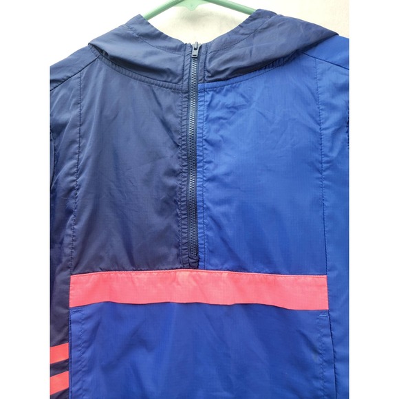 Adidas Youth Windbreaker Hoodie Track Mesh Jacket Accent Size M ( 10/12) - Picture 7 of 12